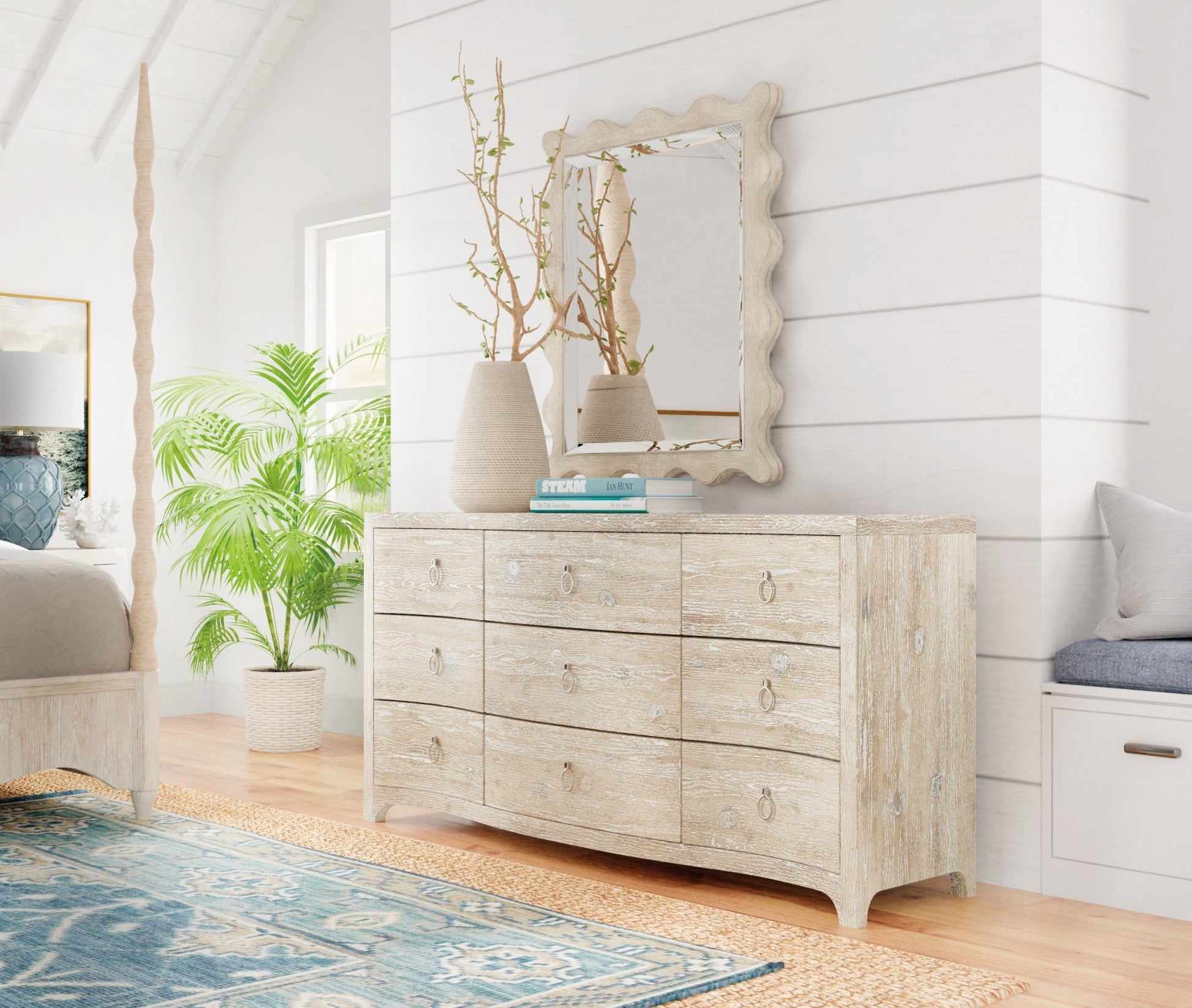 Serenity Harbour Nine Drawer Dresser - Central Designs