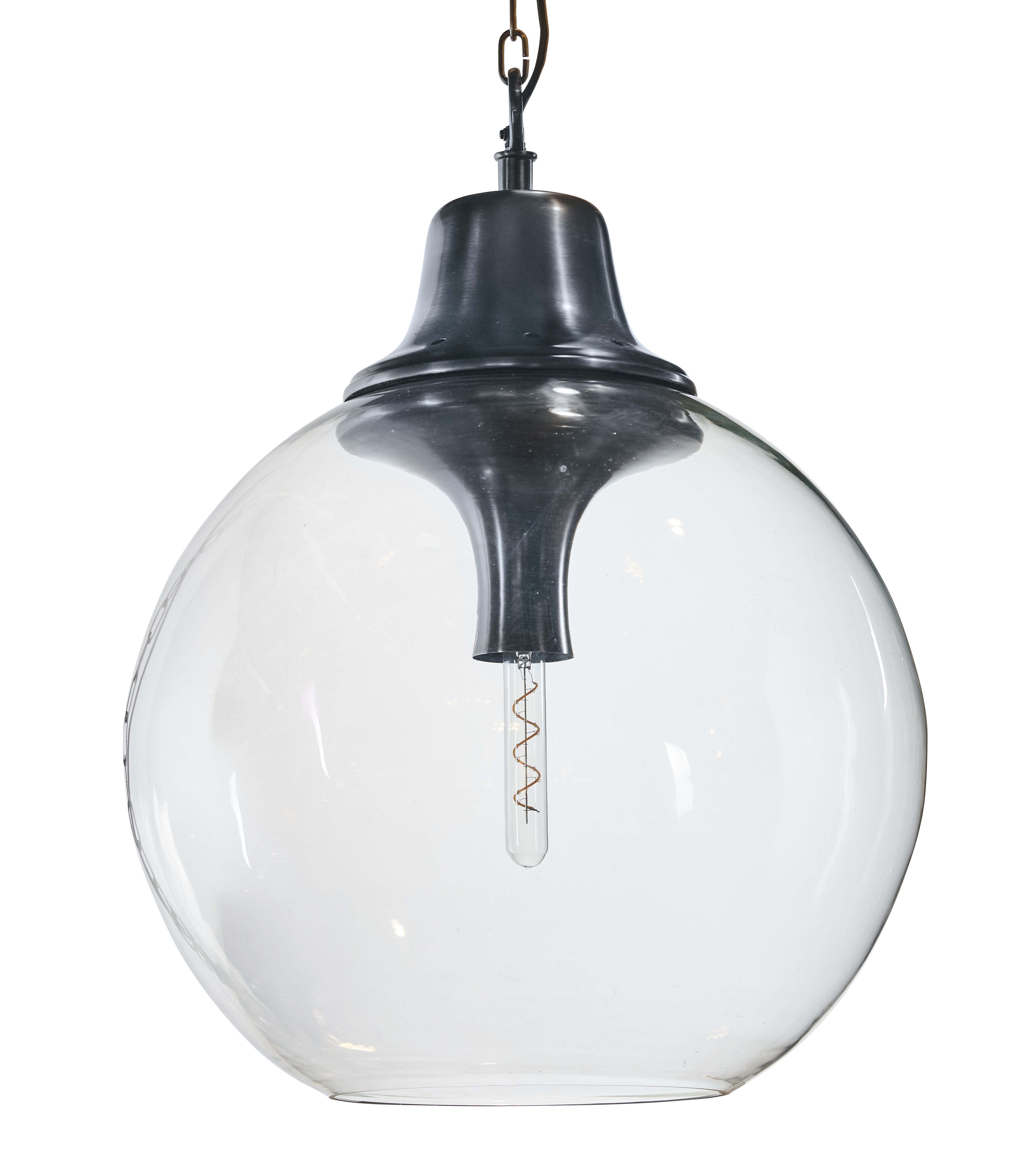 Goddard Aged Steel Pendant