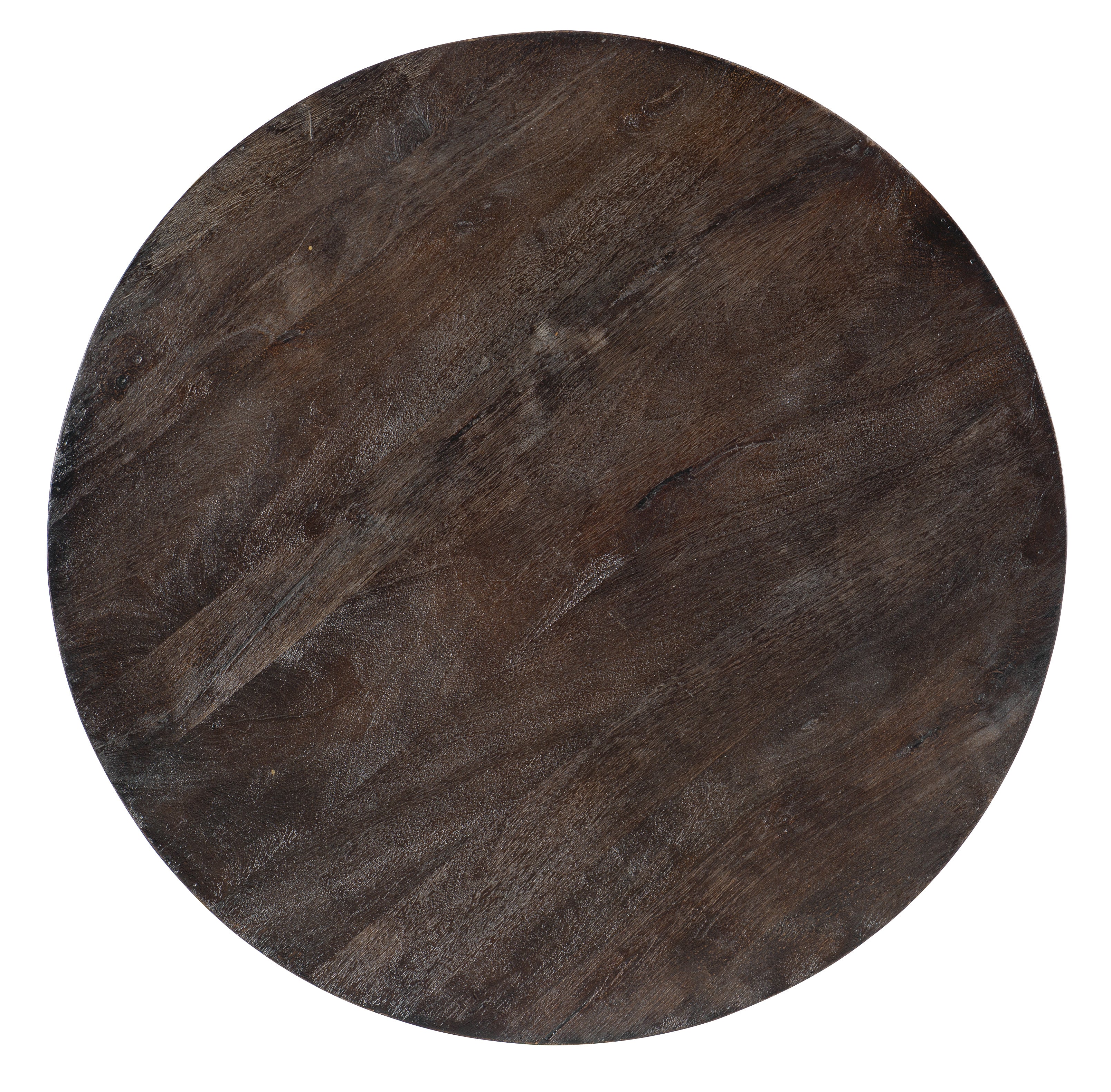 Commerce & Market Carved Round Cocktail Table