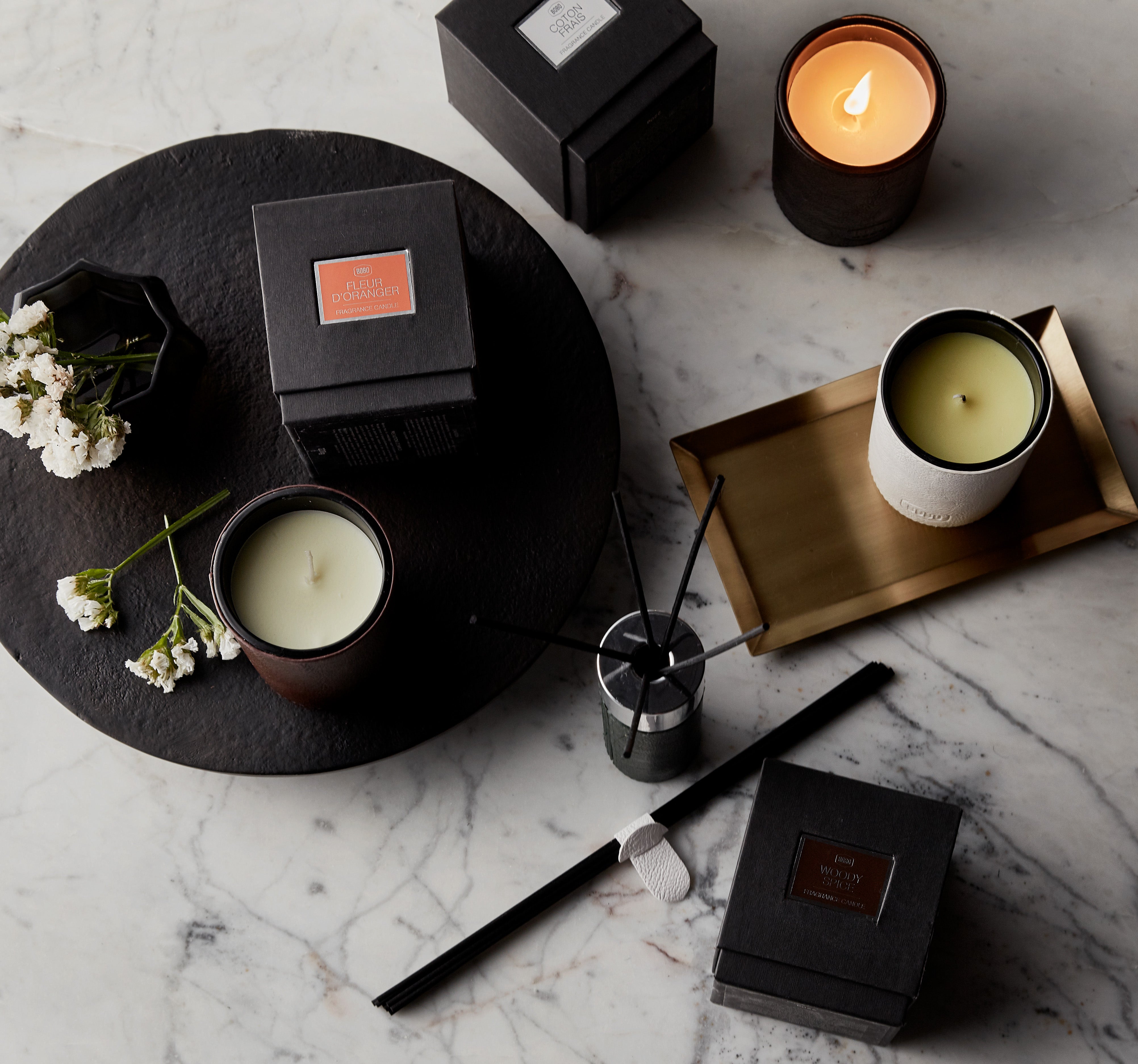 Smooth Metal Round Platter