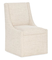 Eleana Castered Side Chair - Central Designs