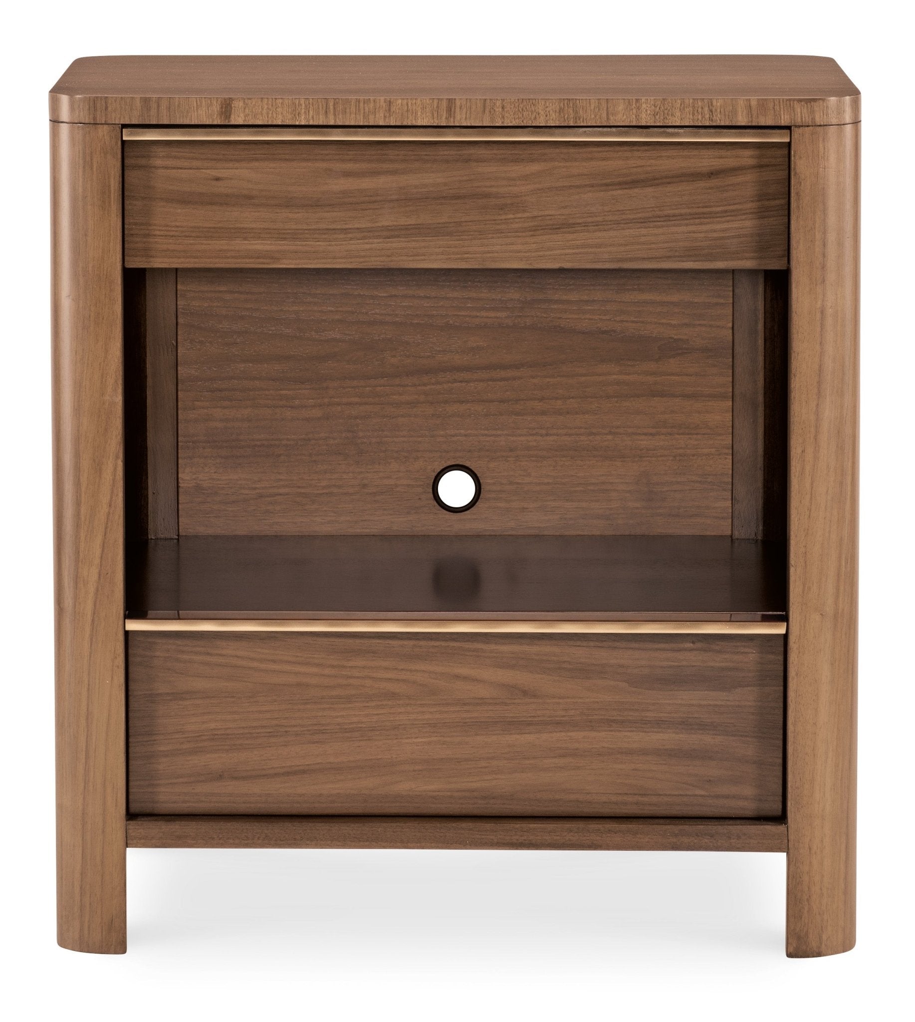 Eleana Two Drawer Nightstand - Central Designs