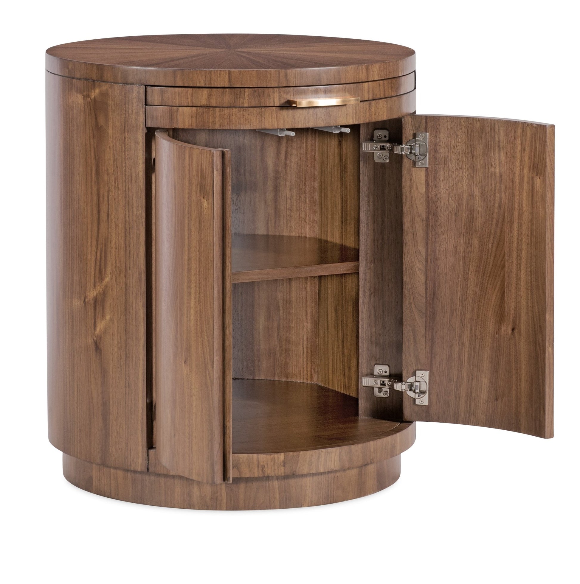 Eleana Round Nightstand - Central Designs