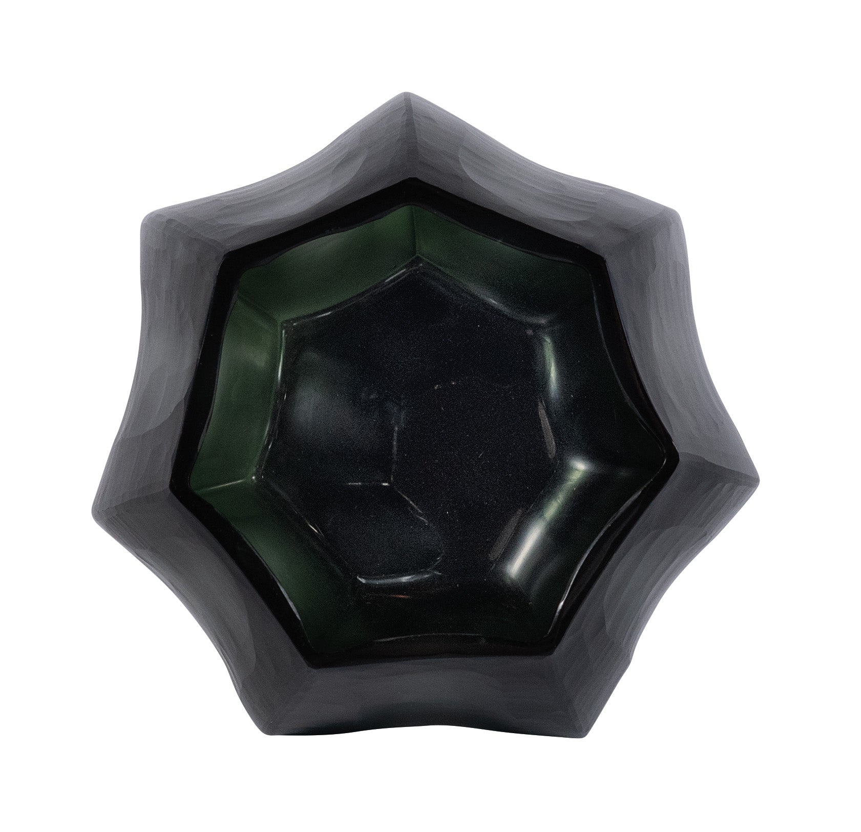 Loire Light Green Steel Glass Vase - Small