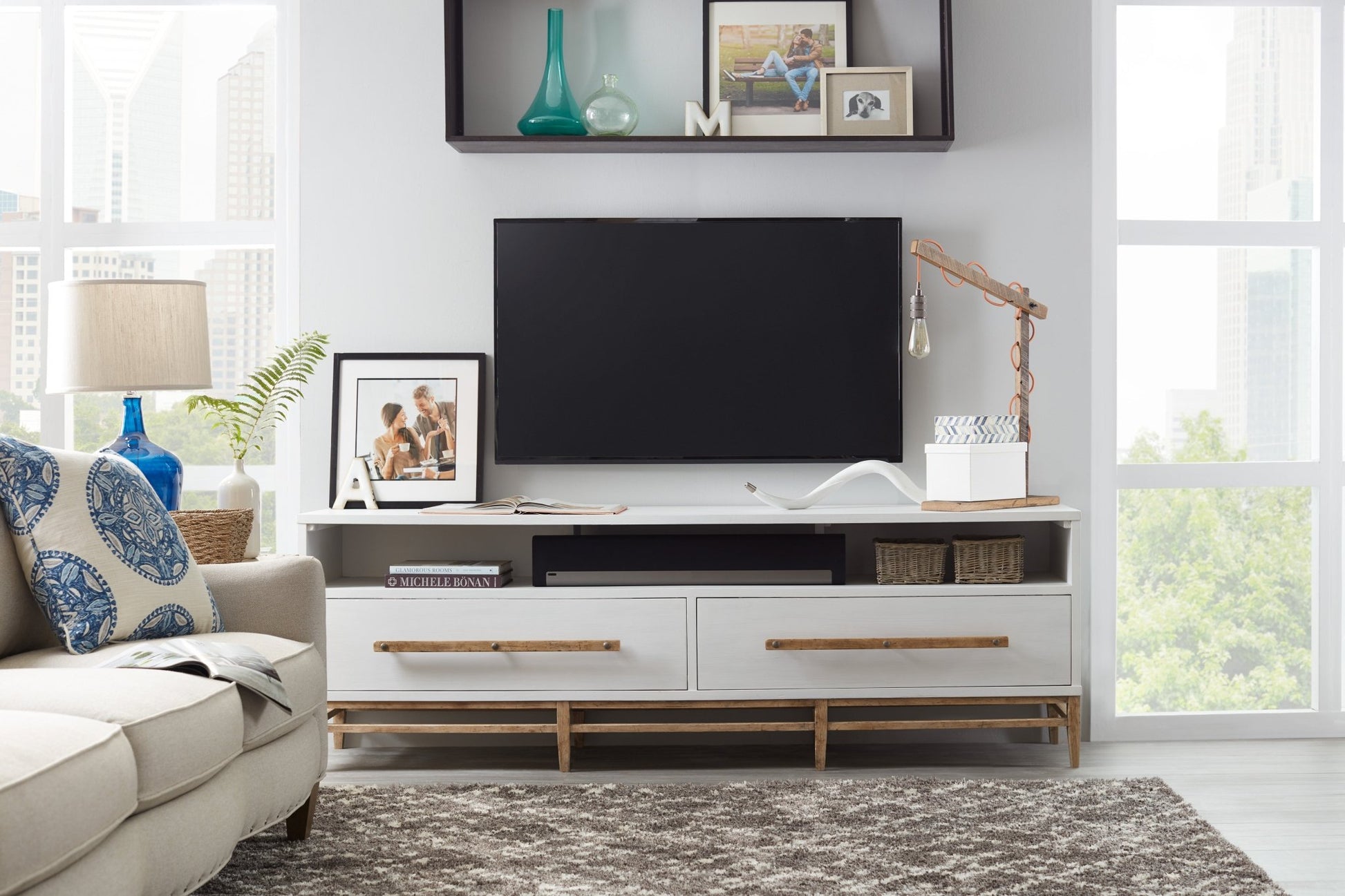 Urban Elevation Low Entertainment Console - Central Designs
