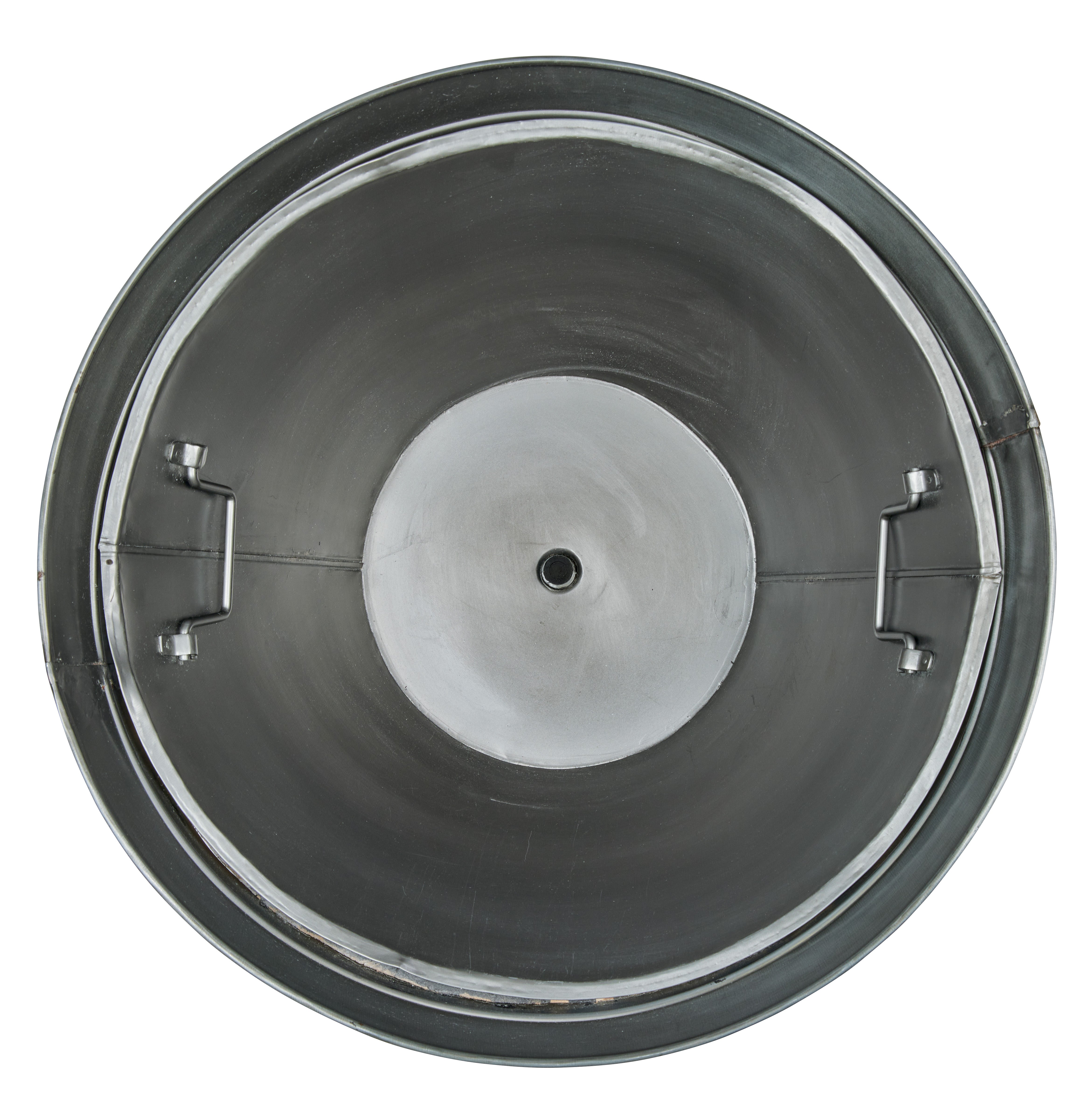 Arbor Round Wood Bucket w/ Iron Handles