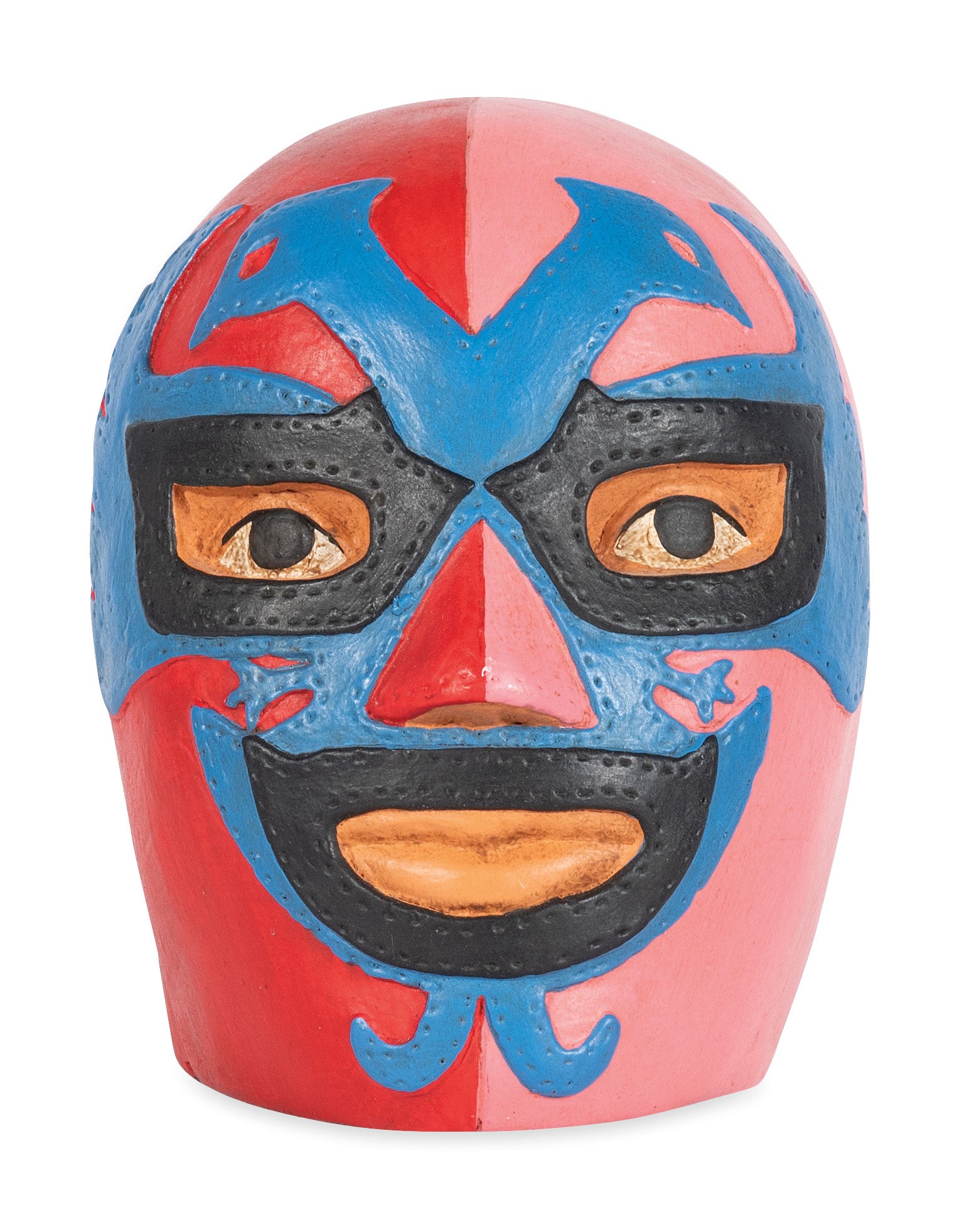 Dos Caras Wrestler Head Coin Bank