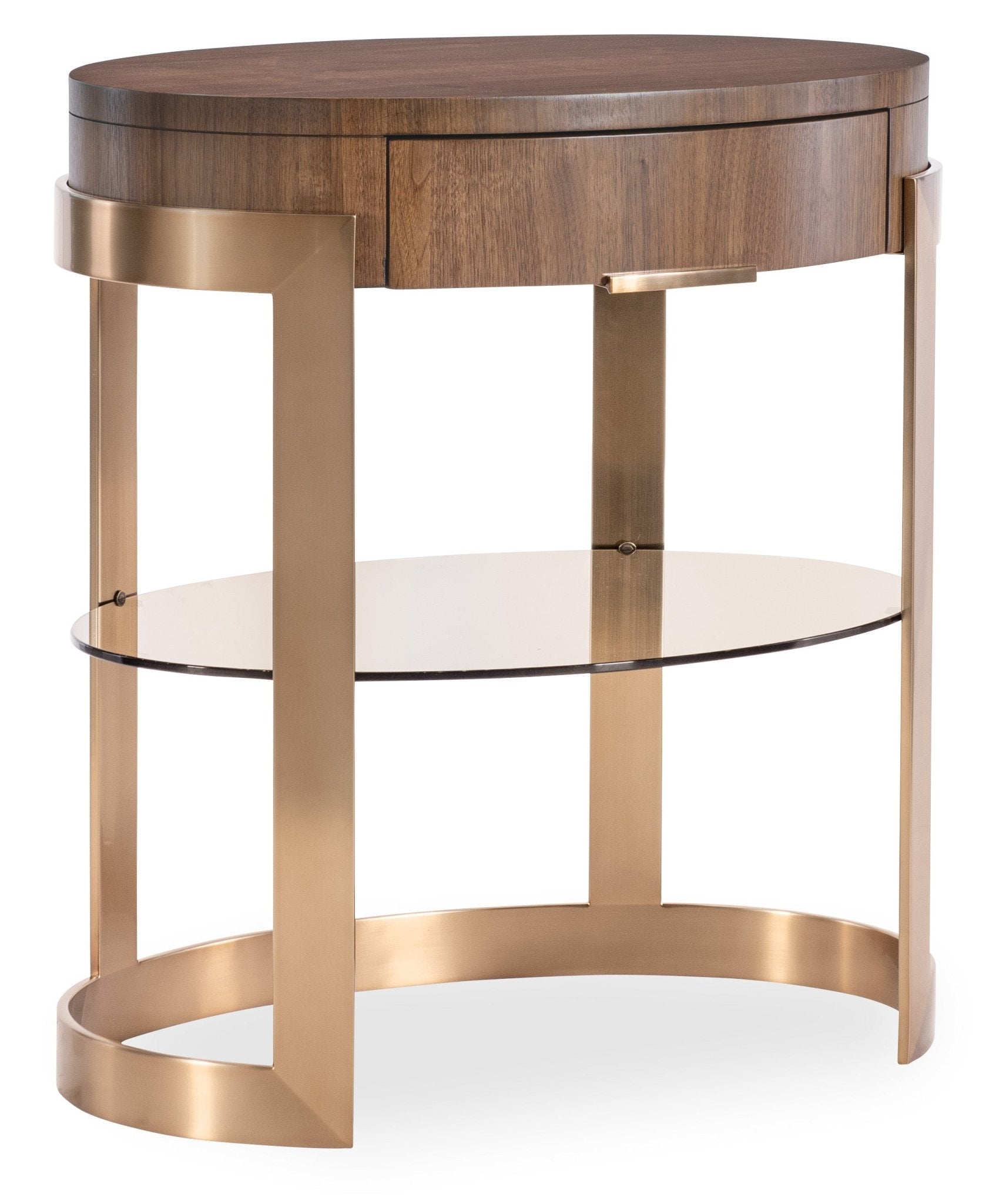 Eleana Oval Nightstand - Central Designs