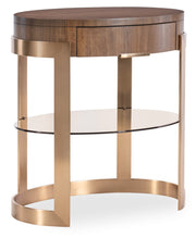 Eleana Oval Nightstand - Central Designs