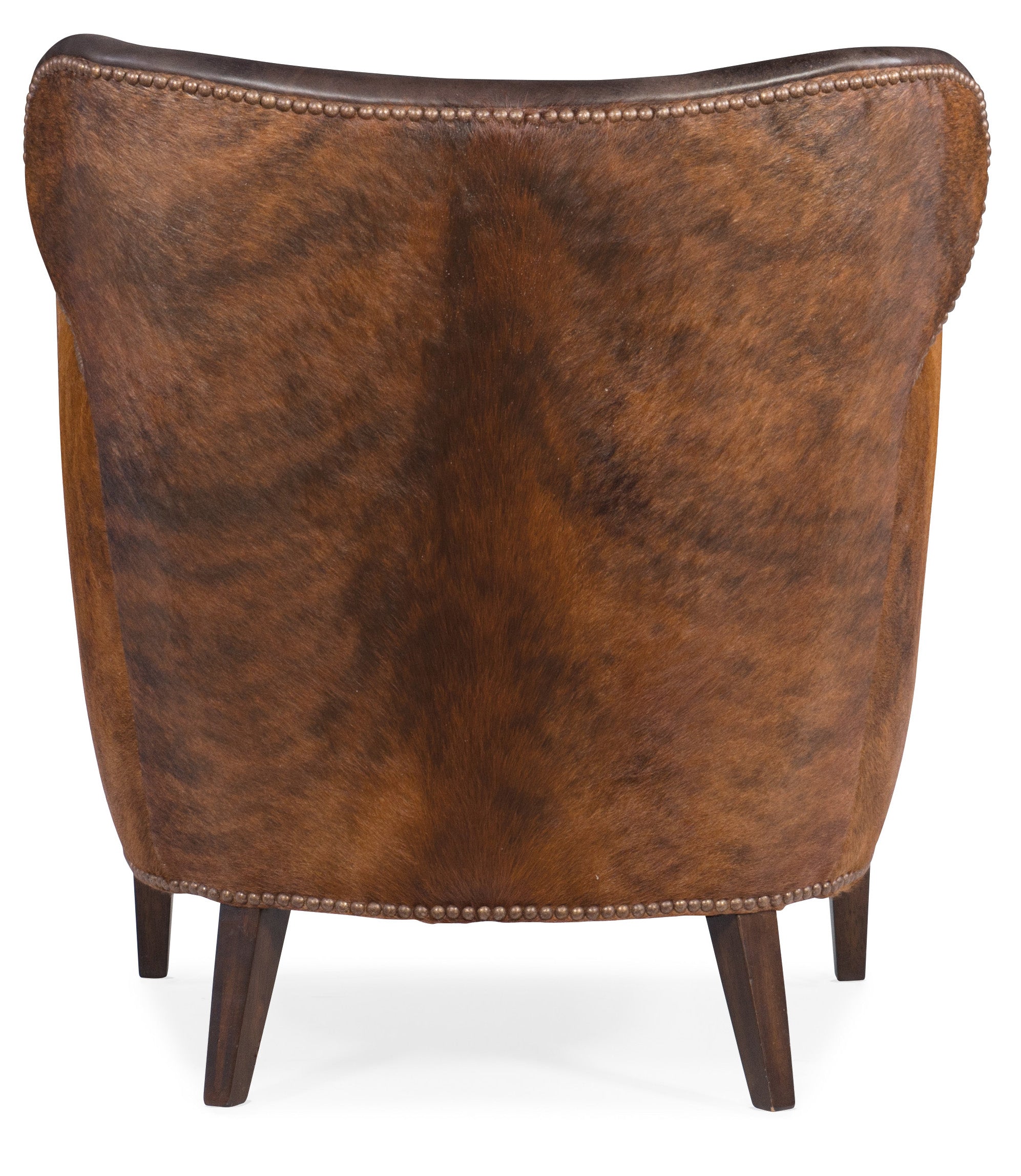 Kato Leather Club Chair with Dark HOH