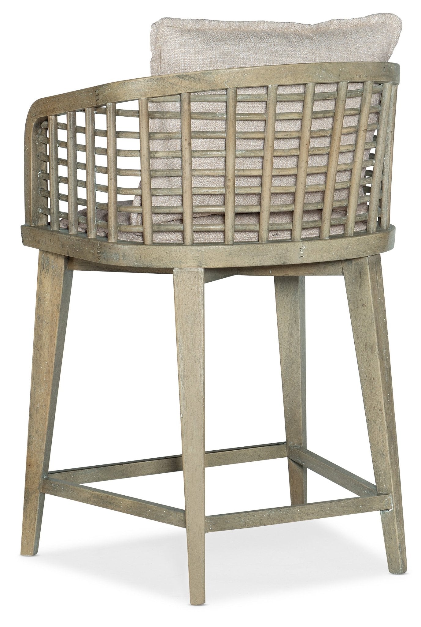 Surfrider Barrel Back Swivel Counter Stool - Central Designs