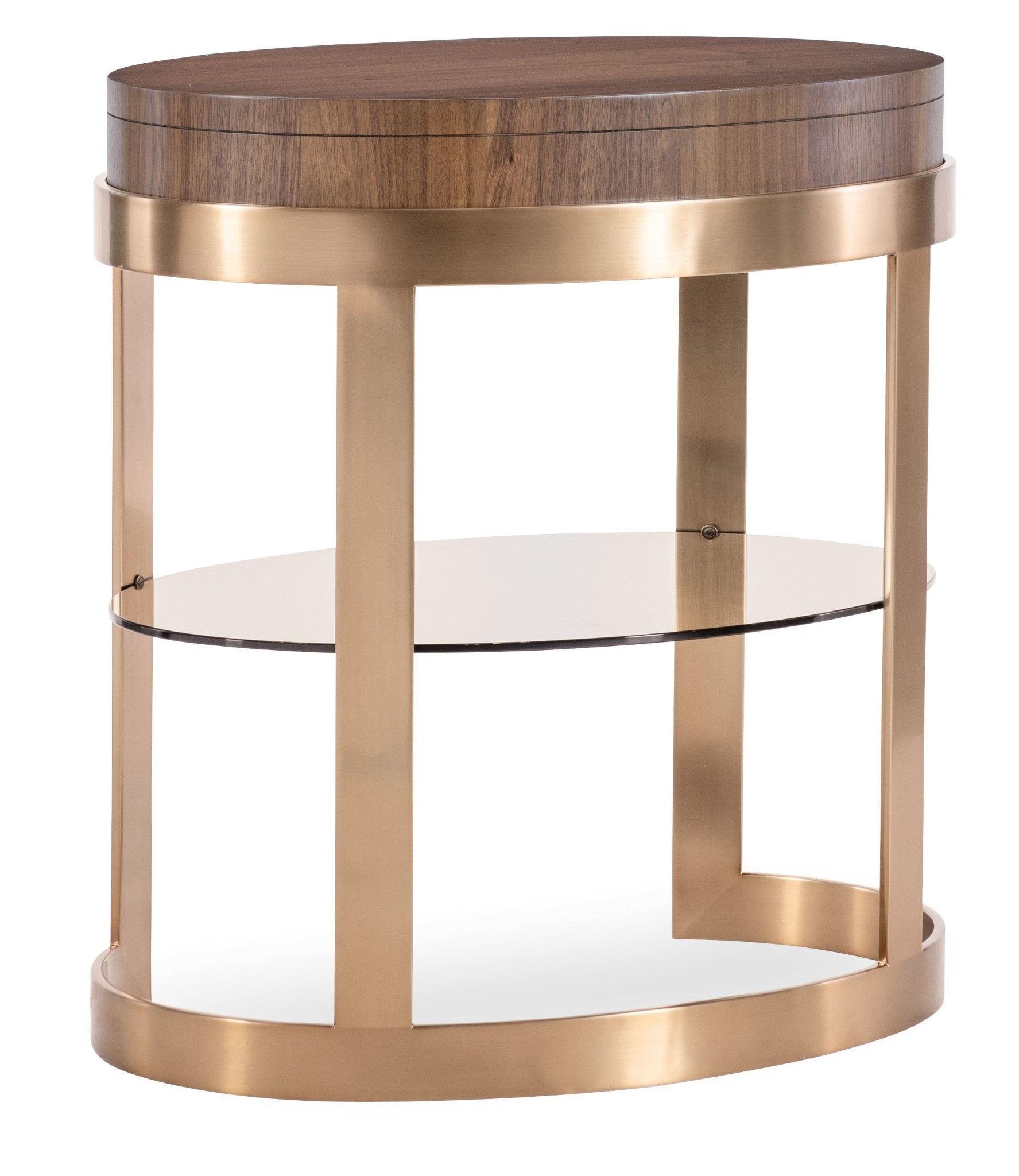 Eleana Oval Nightstand - Central Designs