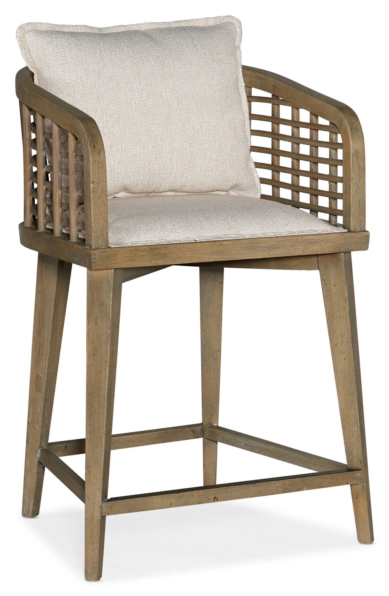 Sundance Barrel Back Swivel Counter Stool - Central Designs