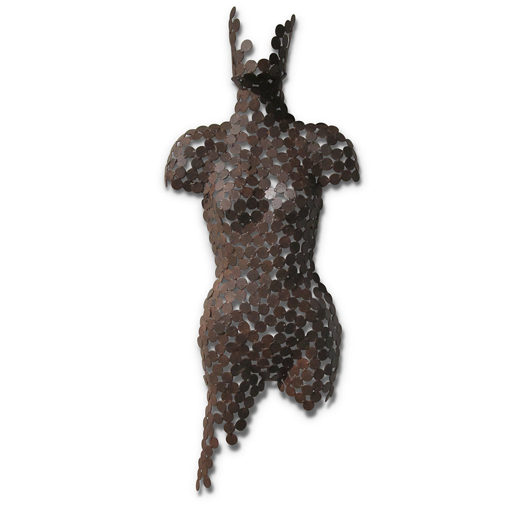 Naturals - Female Torso - Faux Rust
