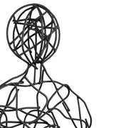Naturals - Mister Metal Sculpture - Black