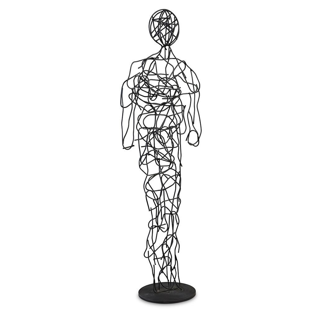 Naturals - Mister Metal Sculpture - Black