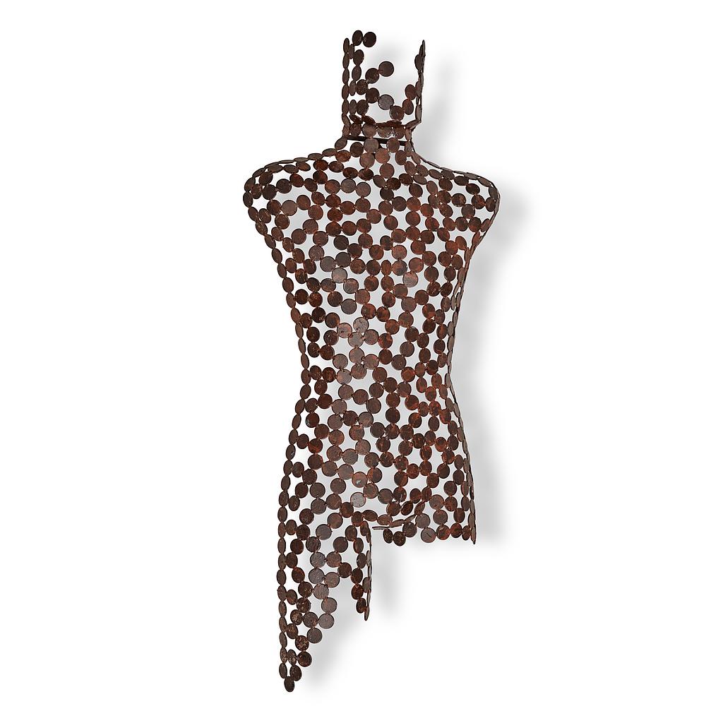 Naturals - Male Torso - Faux Rust