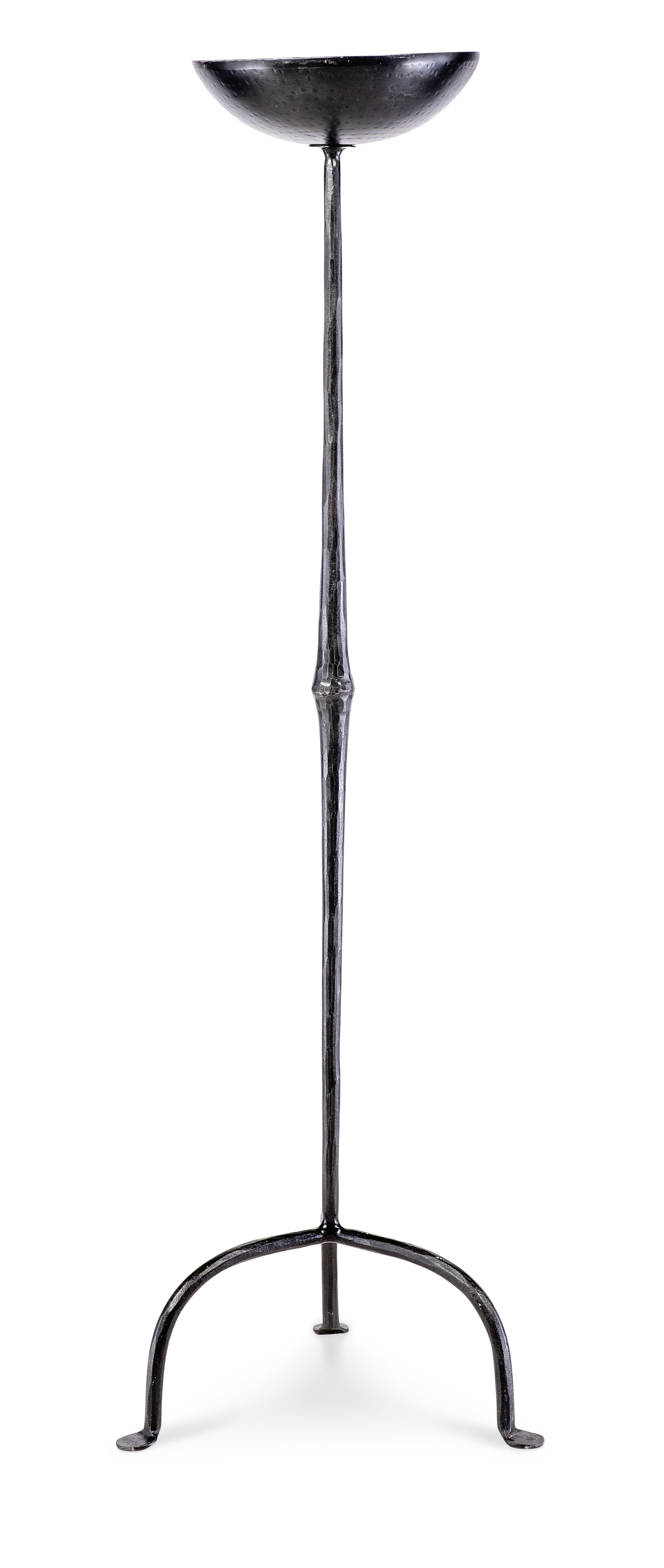 Hand Hammered Iron Lorenzon Candle Stand - Large