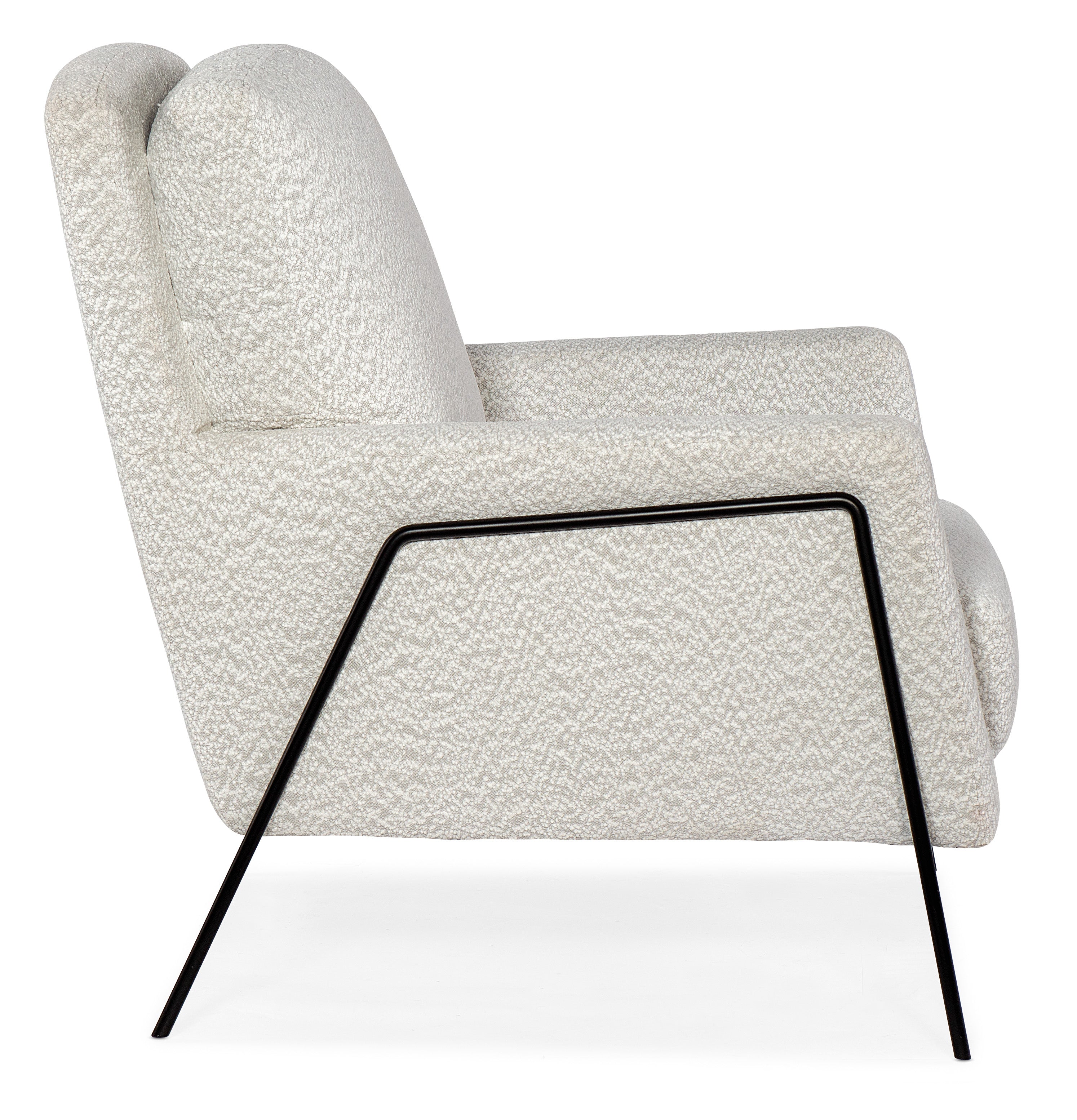 Amette Metal Frame Club Chair