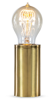 Industrial Gold Light Bulb Lamp - Small