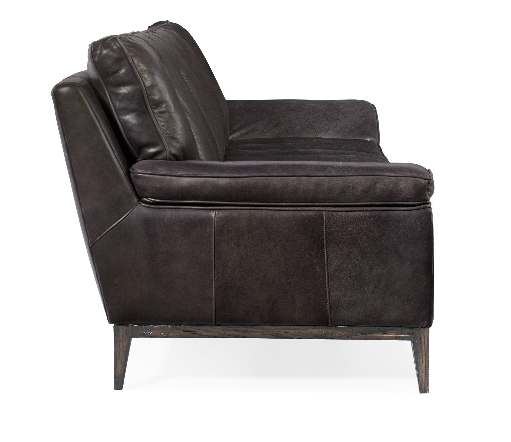K&or Leather Stationary Sofa - Central Designs