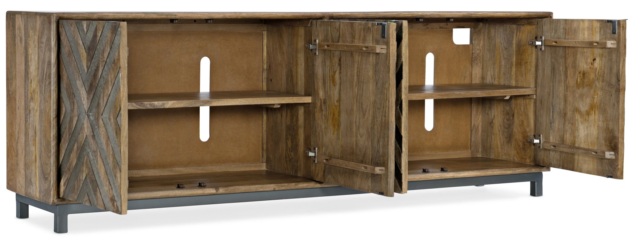 Four - Door Entertainment Console - Central Designs