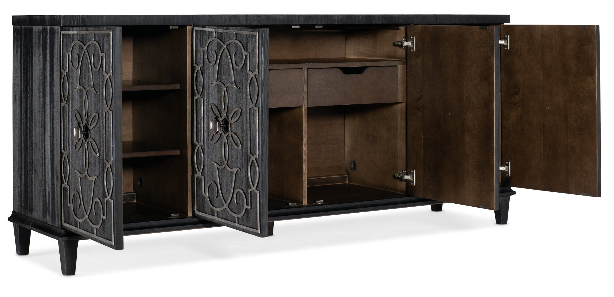 Melange Madeline Four Door Credenza - Central Designs