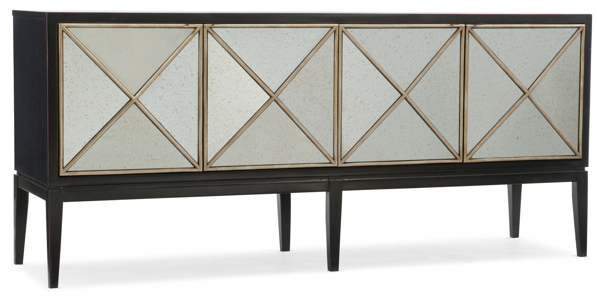 Melange Jova Four - Door Credenza - Central Designs