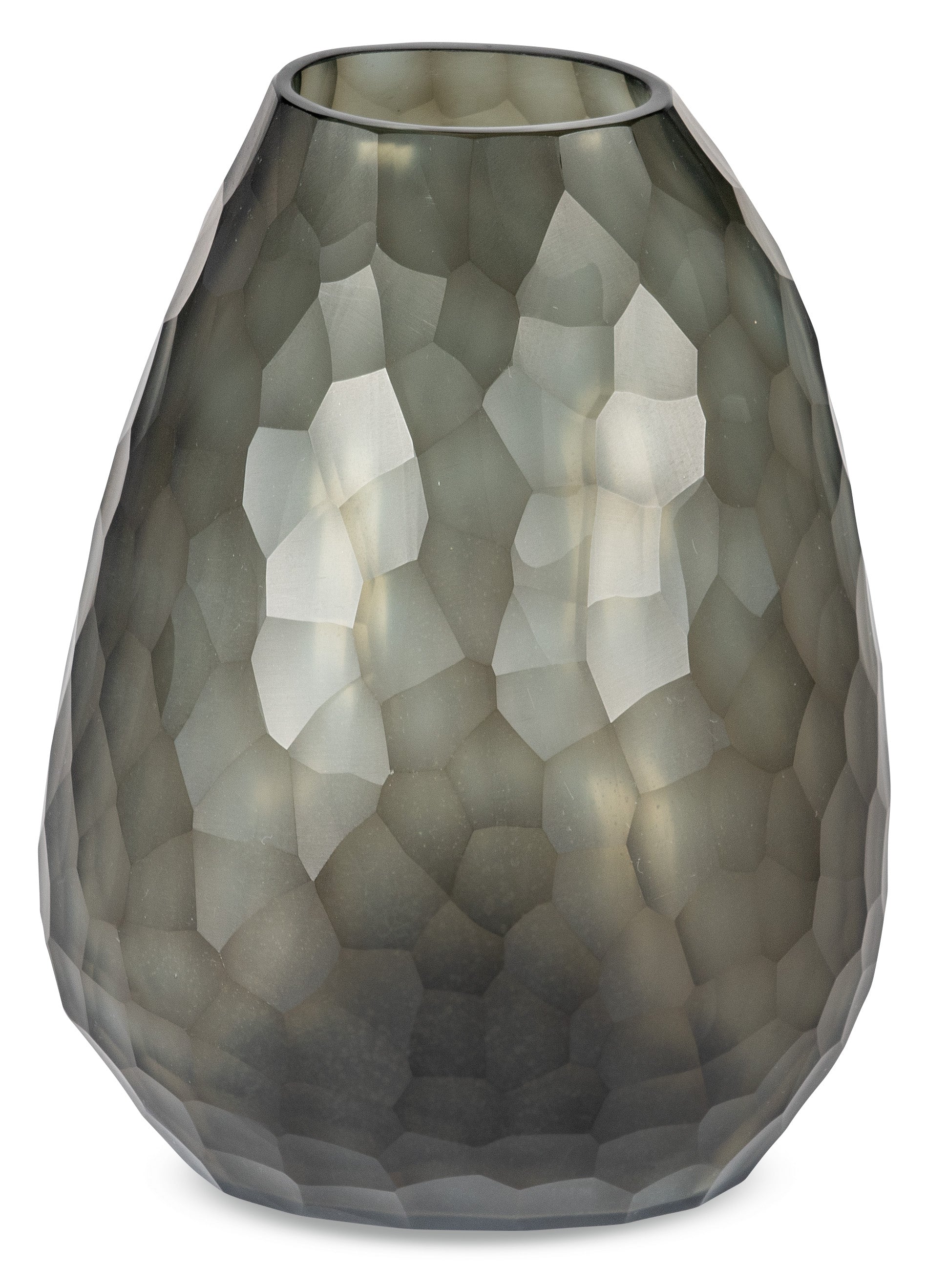 Somme Tall Indigo Glass Vase
