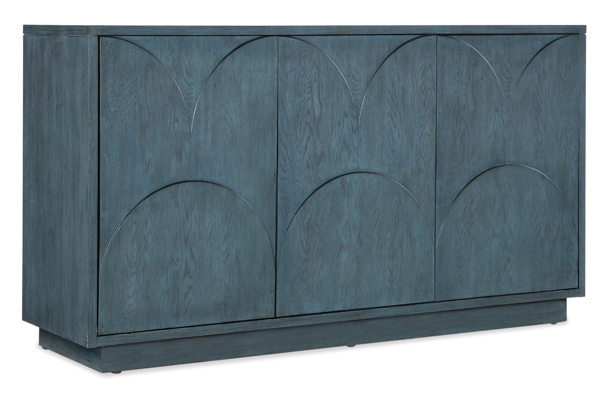 Melange Round Valley Three Door Entertainment Credenza - Central Designs