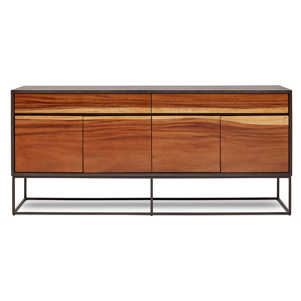IE Series - Yoga Buffet - Suar - Black Base