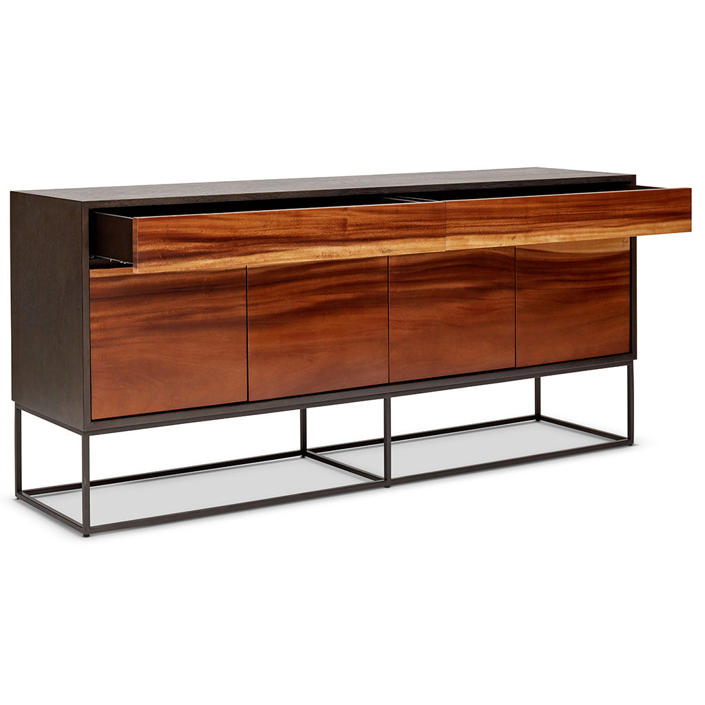 IE Series - Yoga Buffet - Suar - Black Base