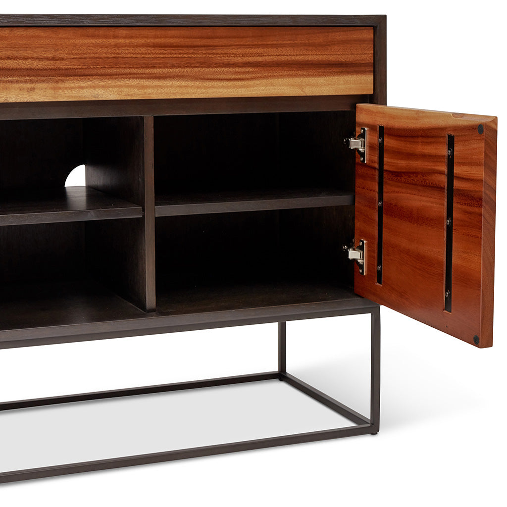 IE Series - Yoga Buffet - Suar - Black Base