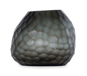 Somme Round Indigo Glass Vase