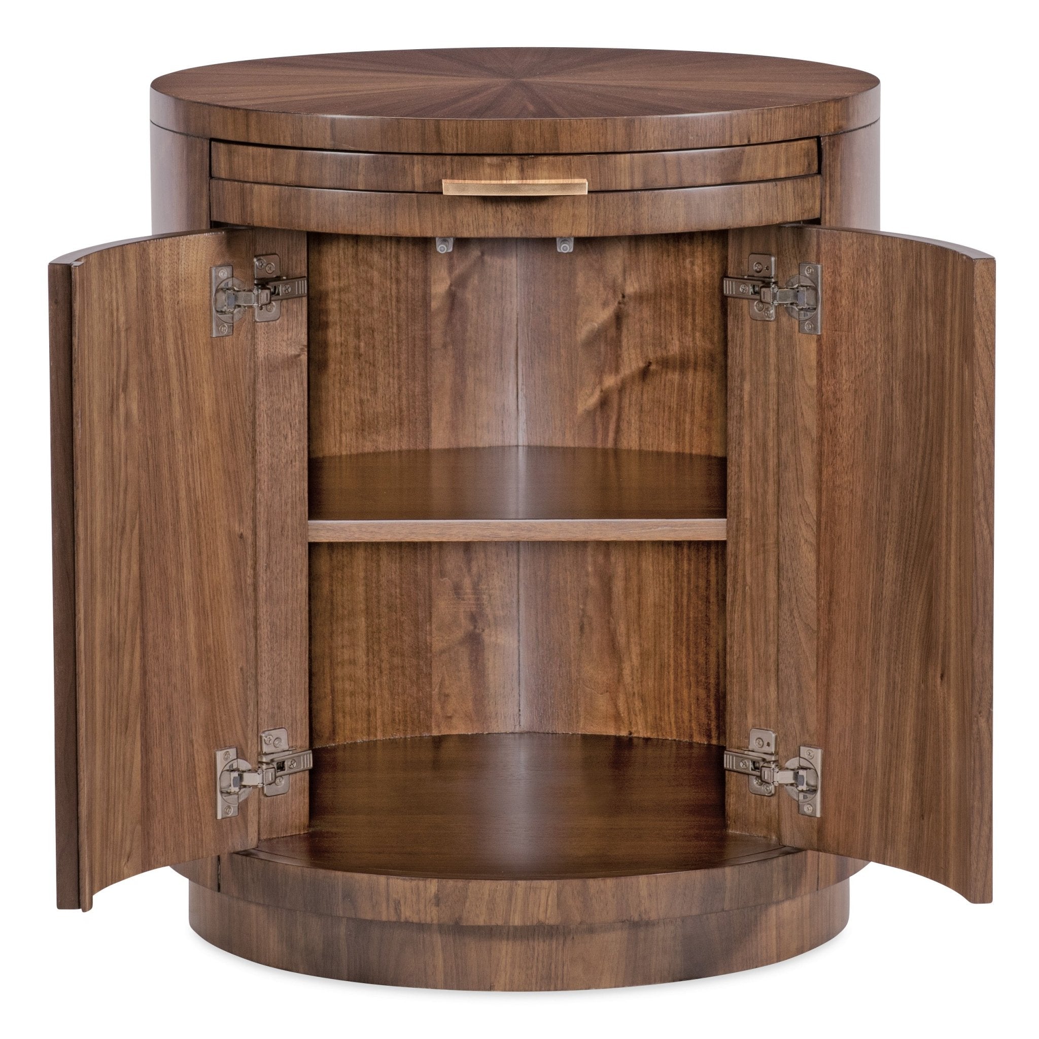 Eleana Round Nightstand - Central Designs