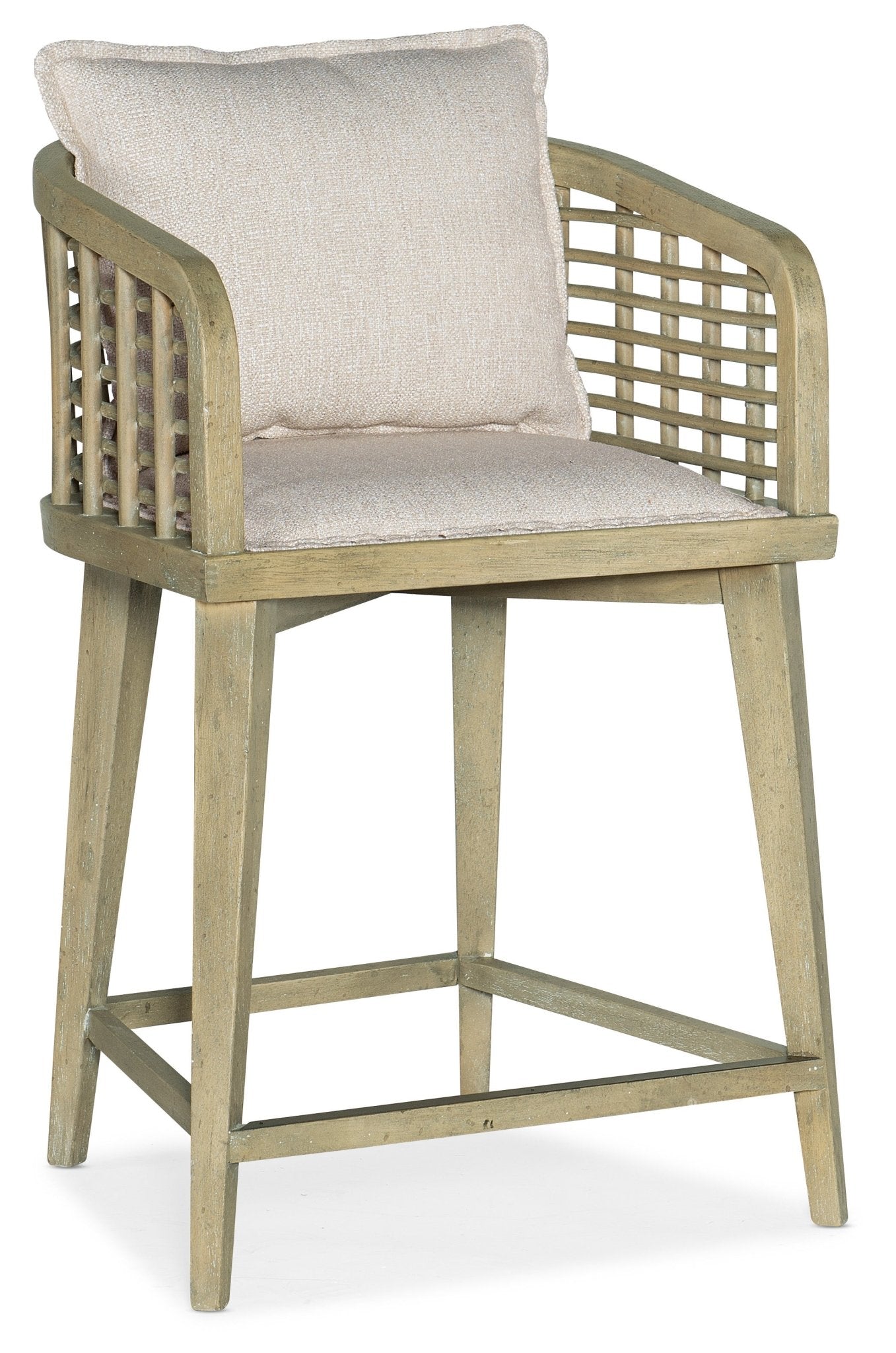 Surfrider Barrel Back Swivel Counter Stool - Central Designs
